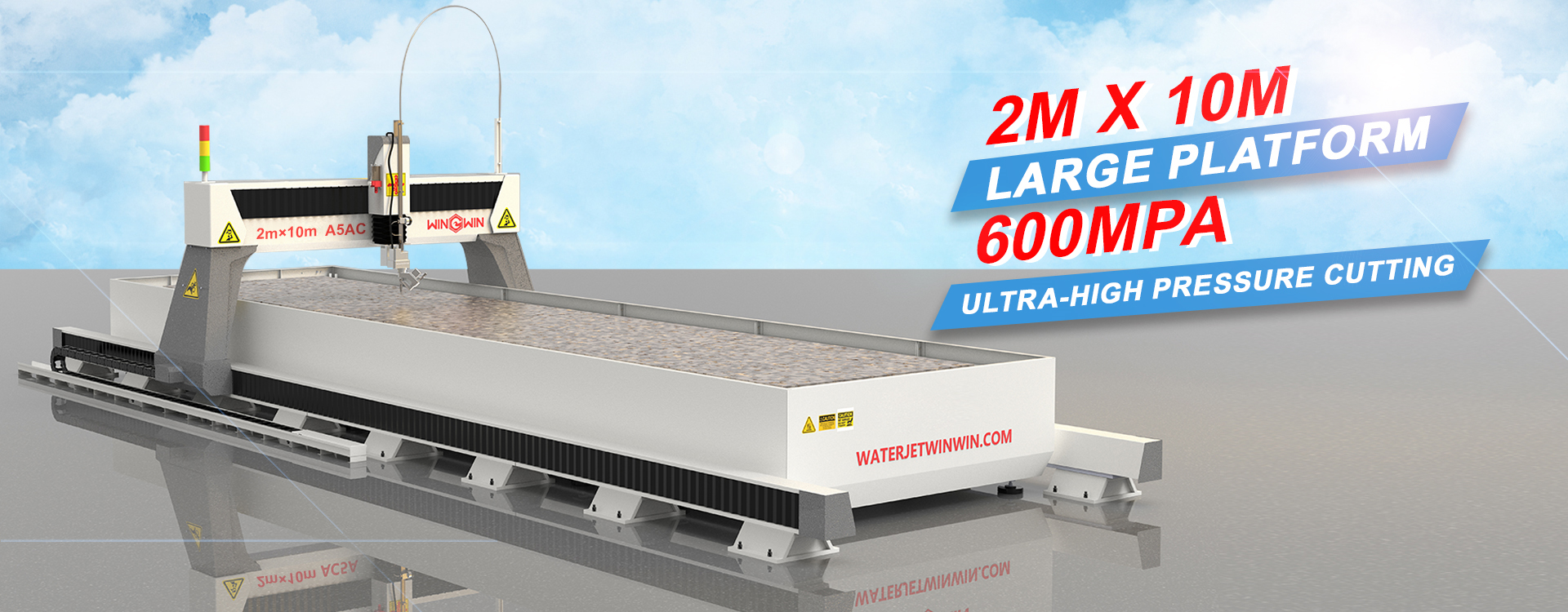 3000x12000 Large Waterjet machine