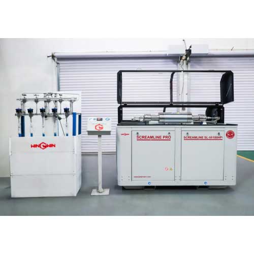 Shenyang WINWIN water jet double cutter head sand adding platform to speed up cutting efficiency