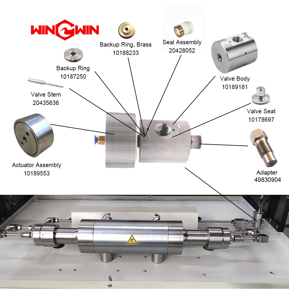 49833114 seal positioning tool for 100HP waterjet intensifier pump 