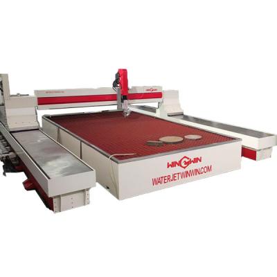 8x4 meter large waterjet cutting machine for metal