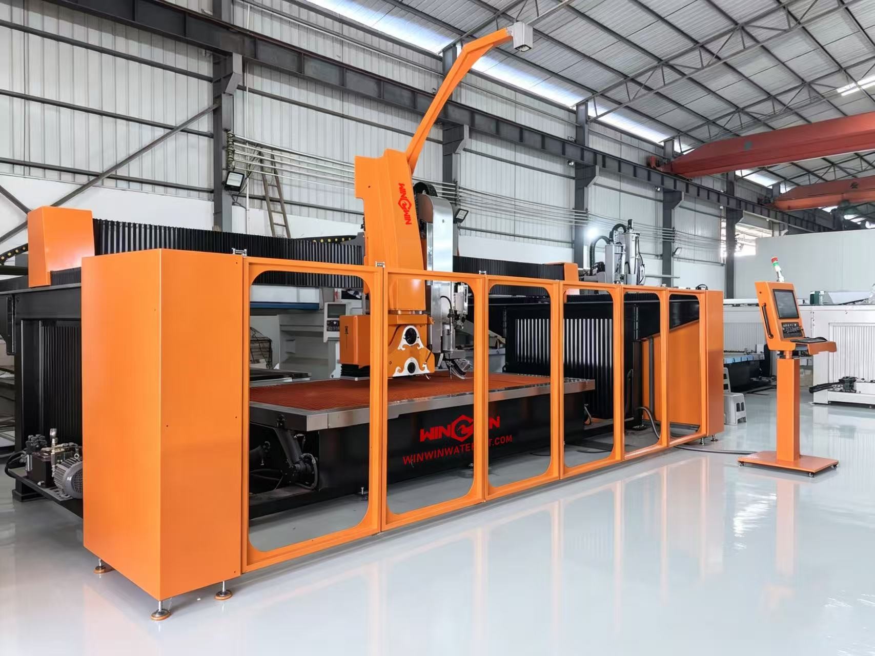 Bridge Saw and Waterjet Cutting Machine for Marble Cutting