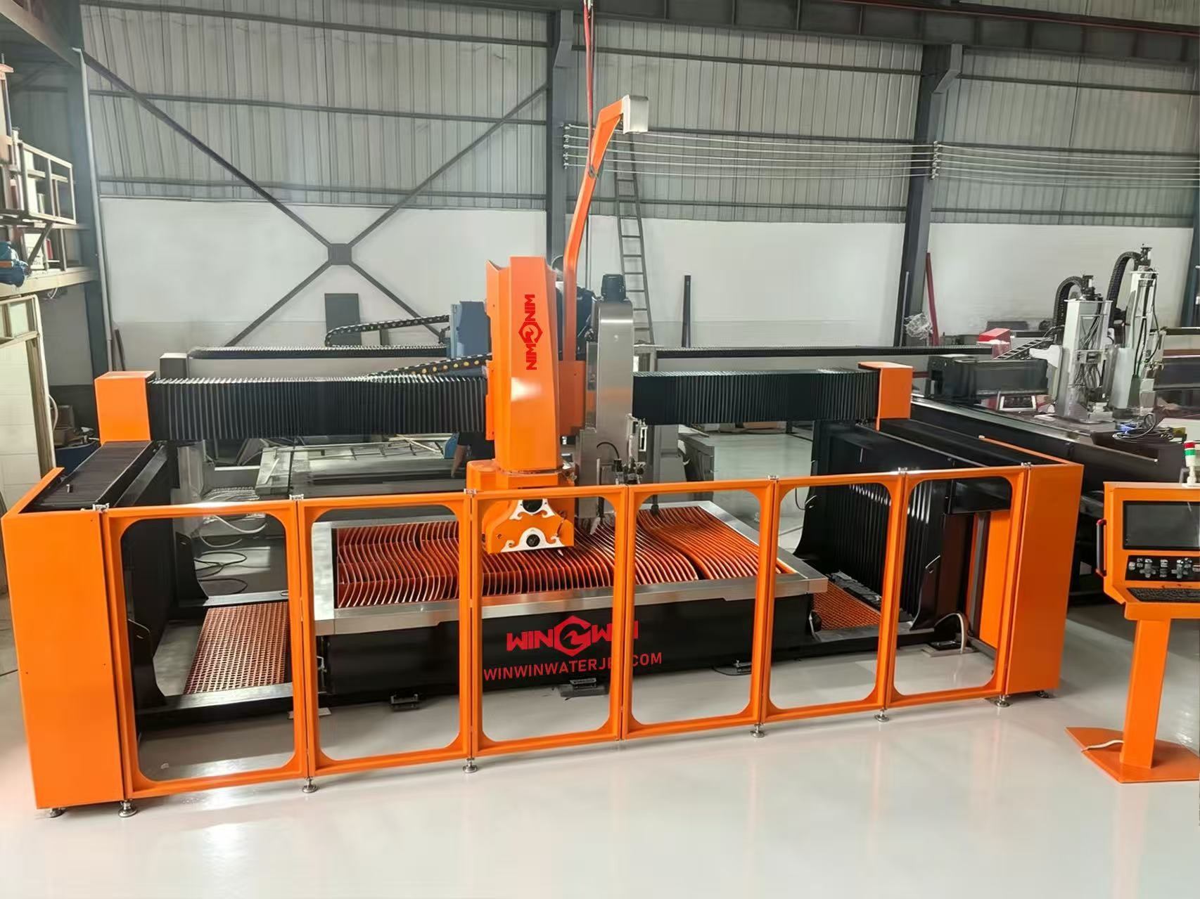 Bridge Saw and Waterjet Cutting Machine for Marble Cutting