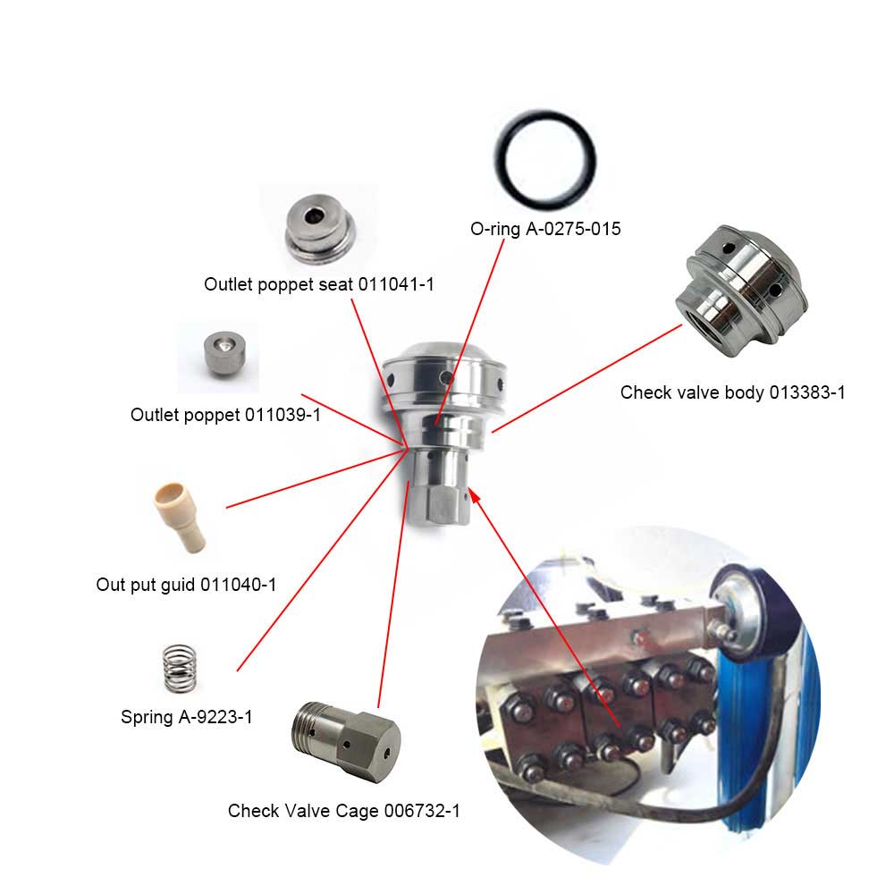 Waterjet pump part direct drive pump parts 